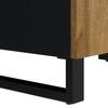 Sideboard with 4 Doors 60x33x75 Cm Solid Mango Wood