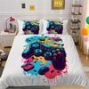 Home Bedding Set Game Player Quilt and Pillowcase AU/EU/US Double Bed/double Bed Full Size