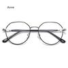 Photochromic Blue Light Filter Glasses Women'S Metal Frame Non-Prescription For Outdoor Reading/Daily Use Eyeglasses