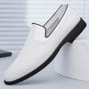 Mocassins Masculinos da Moda Novos de Couro Slip-on Planos Sapatos Casuais para Dirigir ao Ar Livre Mocassins Clássicos Confortáveis Sapatos de Trabalho Diários