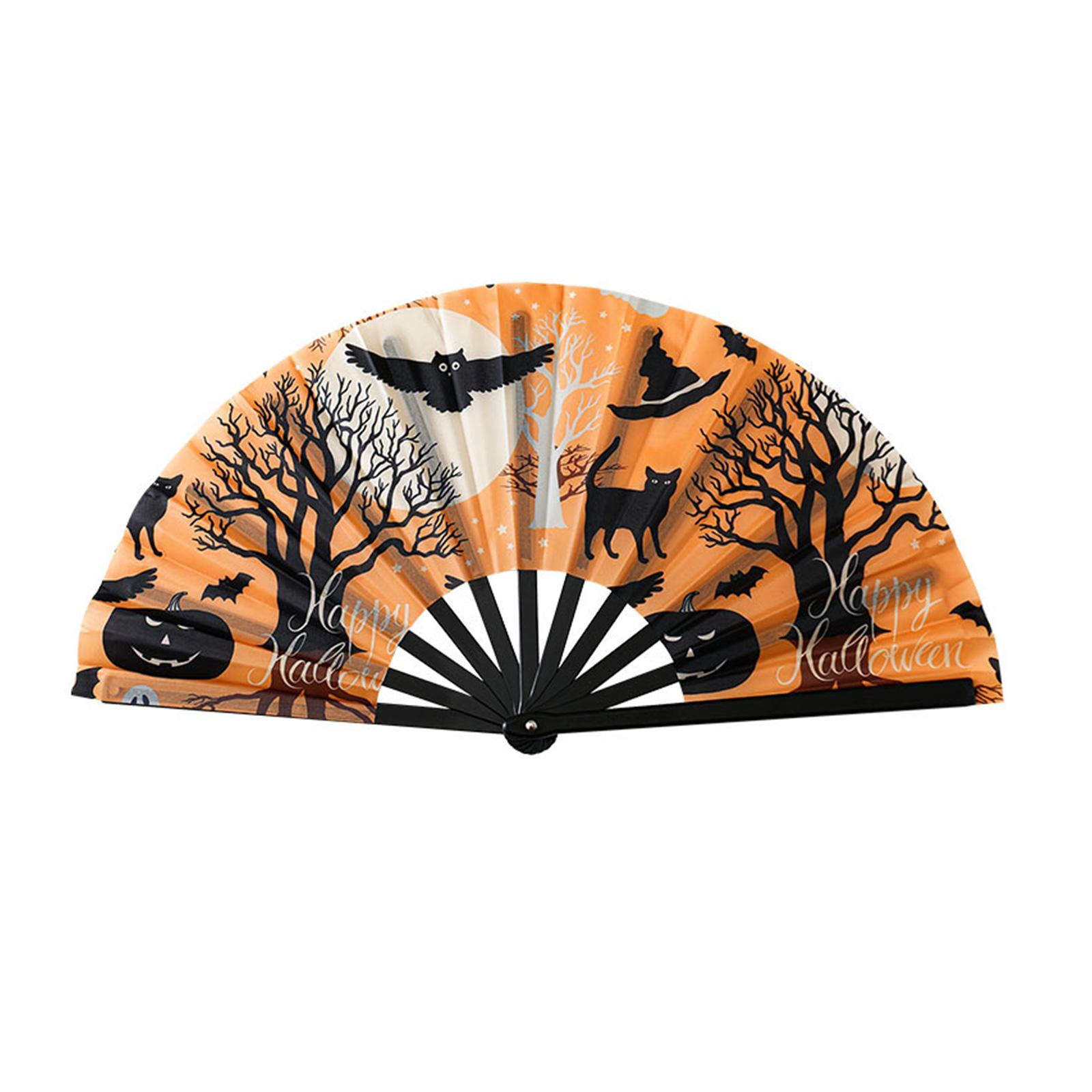 

33см Пластиковый Веер Кунг-Фу Реквизит для Украшения Хэллоуинской Вечеринки Прочный Легкий Портативный Подарок для Косплей-Мероприятий 8