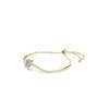 Swarovski Heart With Arrow Gold Tone Bracelet 5744061