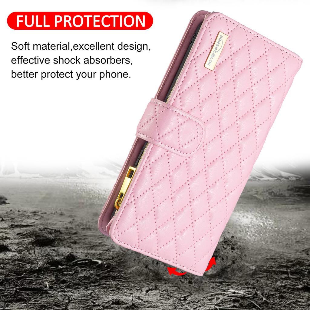 Luxury Leather Flip Phone Case For Samsung Galaxy A12 A22 A32 A42 A52 A72 A03s A13 A23 A33 A53 A73 Zipper Wallet Protect Cover