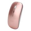 2,4G Drahtlose Maus Home Office Tragbare Beleuchtete Maus für Laptops Desktop-Computer Roségold
