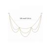 Three-layer Christmas Tree Pearl Chain Pendant Simulated Pearls White Christmas Pearl Garland with Hanging Hooks