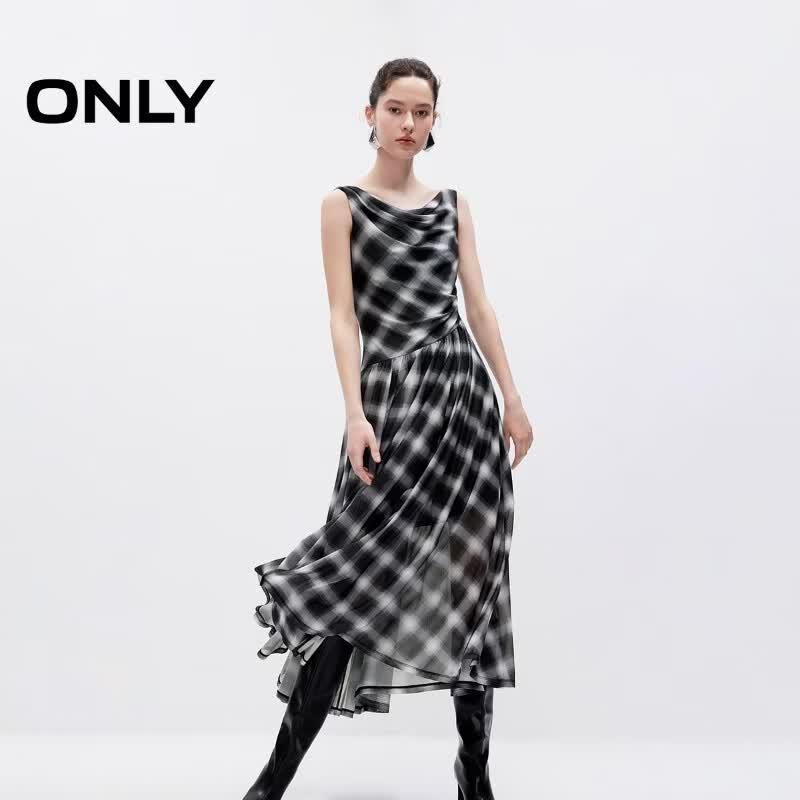 ONLY 2026 Women s Off-Shoulder Printed A-Line Maxi Dress M