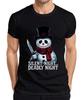 Silent Night Deadly Night Horror Snowman Knife Christmas Men's T-Shirt