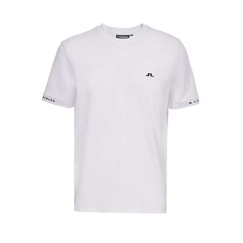 

J.Lindeberg Men s Cool-Touch Crew Neck Short Sleeve T-Shirt M