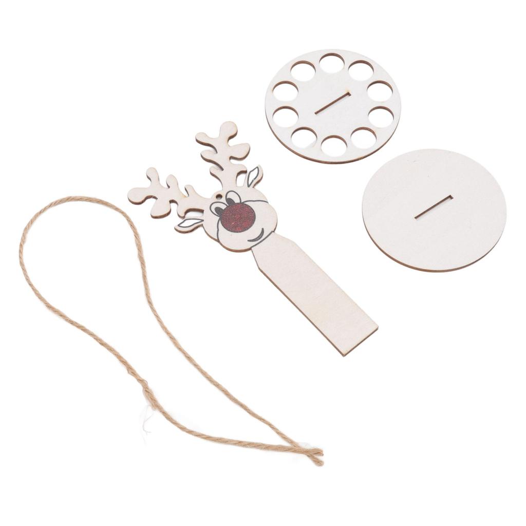 Madeira Natal Único Porta Dinheiro Bolo de Dinheiro Enfeites de Natal DIY Pequena Decoração