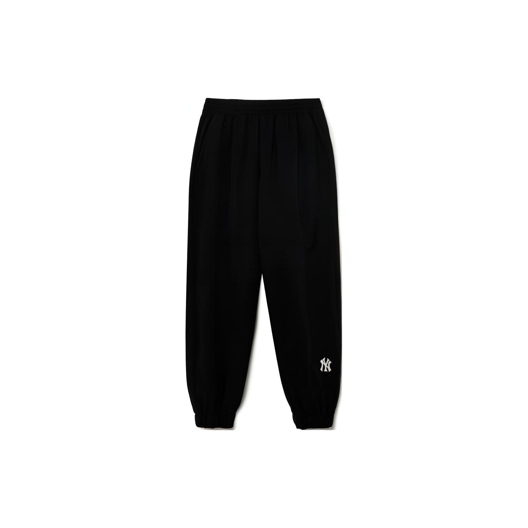 

New MLB Knitted Sweatpants Men s Black 3AWPB0131-50BKS XS