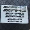 Q1983-Fashion 6pcs Car Styling Dustproof Stickers For Mercedes Benz AMG A C E R M Class CLA GLA W204 W210 W124 W205 W203 Auto Goods
