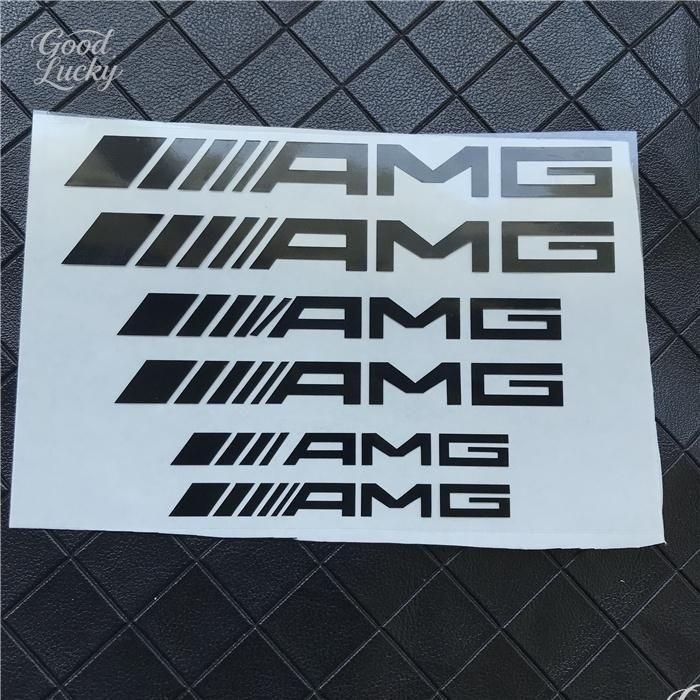 Q1983-Fashion 6pcs Car Styling Dustproof Stickers For Mercedes Benz AMG A C E R M Class CLA GLA W204 W210 W124 W205 W203 Auto Goods