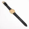 Used Operation BURBERRY Watch Gold Dial Round Men's 3369