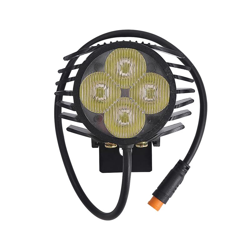 Reflektor LED do Kugoo Kukirin G2 Pro G2 Max Lampka Przednia na Kierownicę Lampa Przednia Akcesoria do Hulajnogi Elektrycznej Część Zamienna