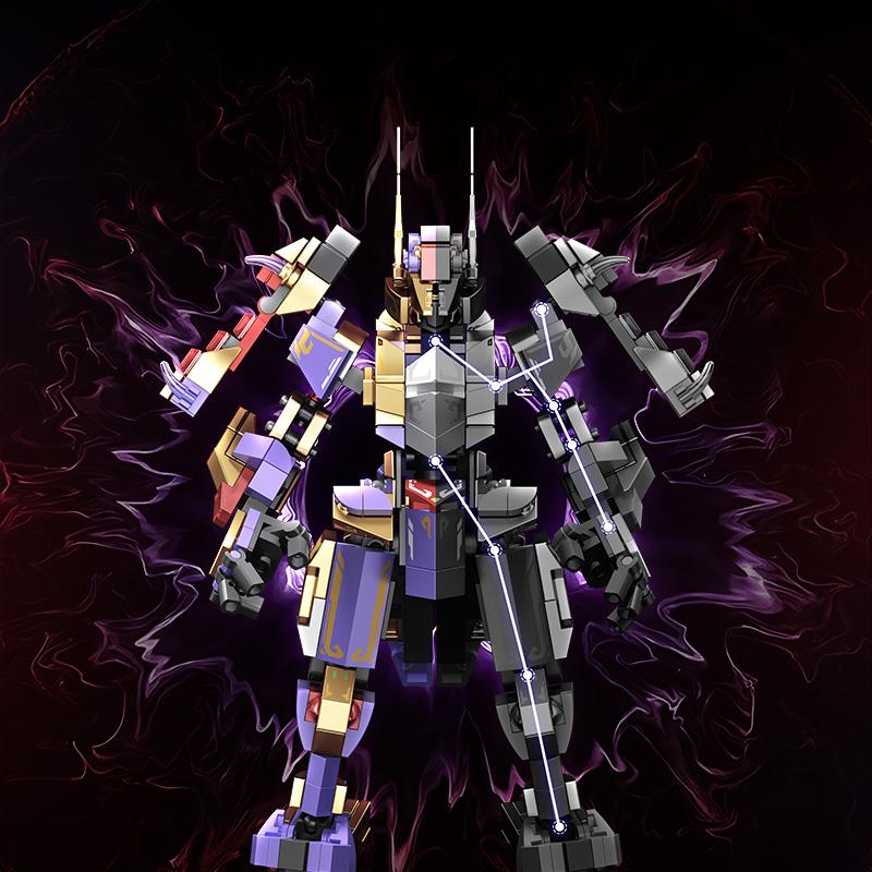 Non-Toxic Sembo Block 557Pcs Mechanic Series Transforming Model Kit Mecha Building Blocks Ornaments Kids Toys Children Christmas Gifts