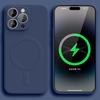 Originální tekutý silikonový kryt pro bezdrátové nabíjení MagSafe s magnetickým krytem pro iPhone 16 15 14 13 12 11 Pro X XR XS Max 7 8 Soft Cover