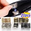 20pcs Metal Snap Magnet Button Magnetic Double Rivet Fastener Clasp Closure Buckle for Clothes Bag DIY Craft Sewing Accessories