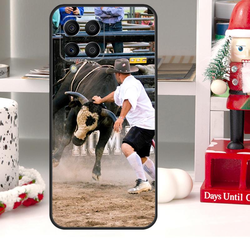 Bullfight Bull Fighter For Samsung Galaxy M31 M51 M11 M20 M30s M15 M55 M13 M33 M53 M12 M32 M52 M14 M34 M54 Case