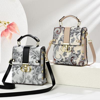 Bolso mujer 2025 nuevo de moda flor ins super popular bandolera cruzada versátil mini pequeño bolso para teléfono móvil bolso de mujer