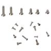 Small Screw Assortment Kit, 18 Types of M1.2 / M1.4 / M2.0 Mini Micro Screws Set, Flat and Countersunk Head for Sunglasses, Eyeglasses, Clocks, and Ta