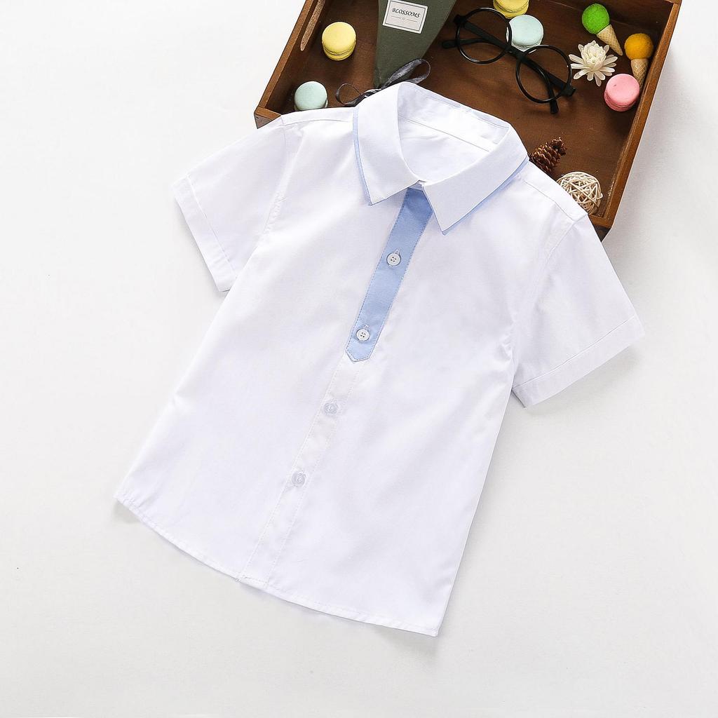 Trendy Boys' Summer Short-Sleeved Casual Shirt