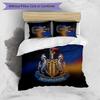 Newcastle United Football Printed 3 Pieces Bedding Set, Comfortable Skin Friendly Bedroom Duvet Cover Set