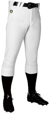 DESCENTE Baseball Uniform Regular Size Men's Pants, Fit, S, White, DB-1019PB