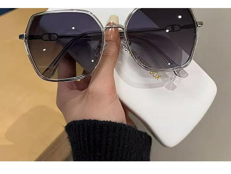 Ochelari de soare de vară pentru femei 2024, la modă, cu față mare și protecție UV