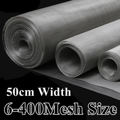 6-400 Mesh 304 RVS Gaas Filter Net Metaal Voorzijde Reparatie Fix Gaas Filtratie Geweven Draadgaas Scherm Plaat Zeven