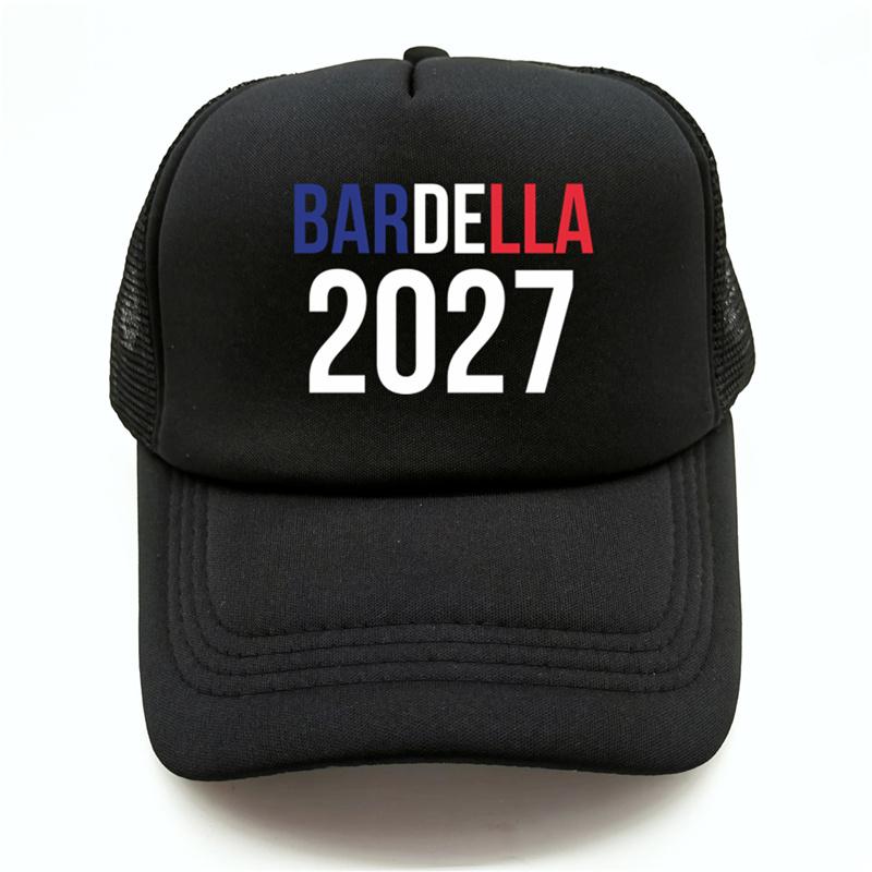 Bardella Baseball Cap President Election France Casual Women Men Hip Hop Mesh Snapback Trucker Hat Dad Gift MZ