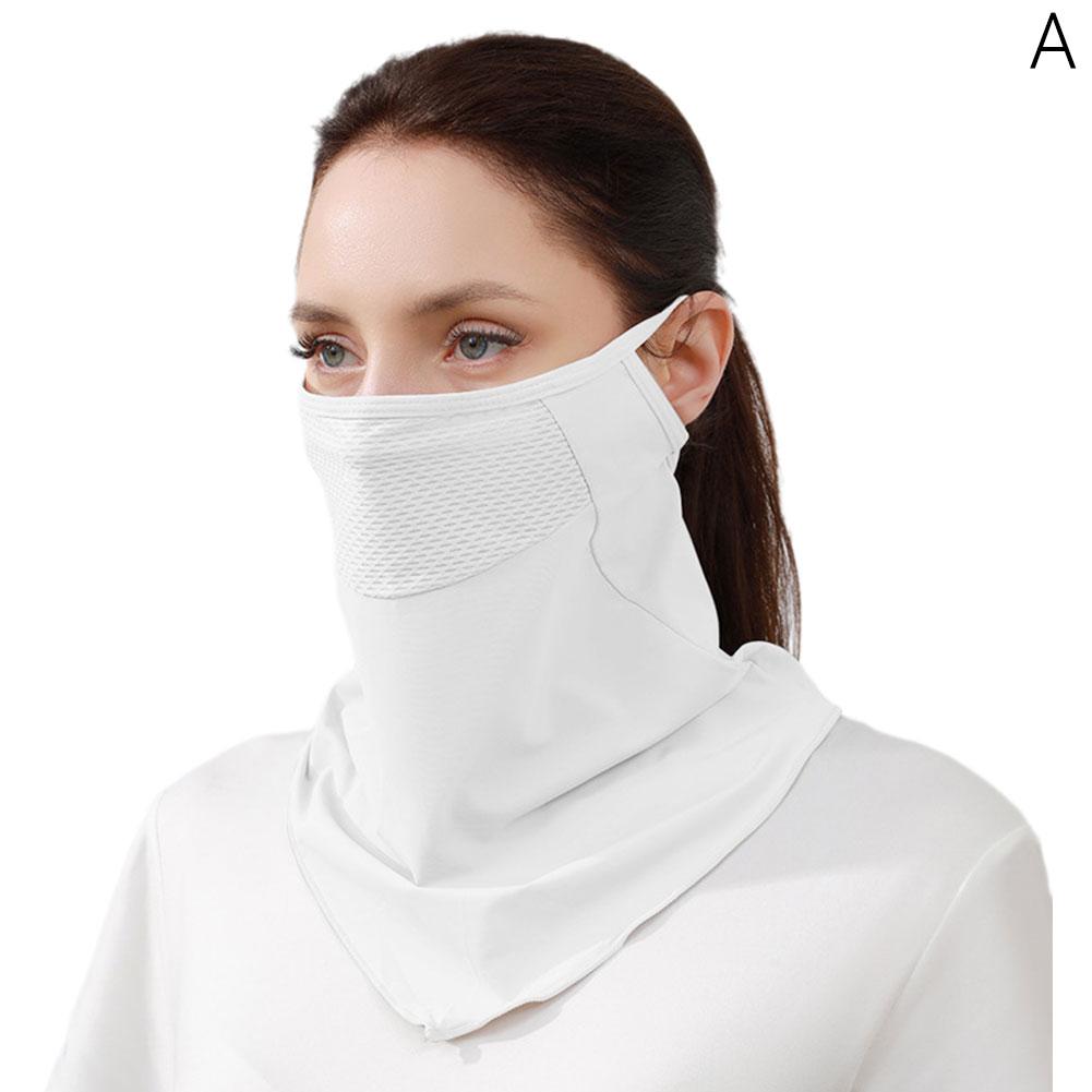 

Унисекс Защита от УФ-излучения Открытый чехол для шеи Спортивный солнцезащитный нагрудник Ледяная шелковая маска для лица Крышка для шеи Солнцезащитный крем для лица Шарф