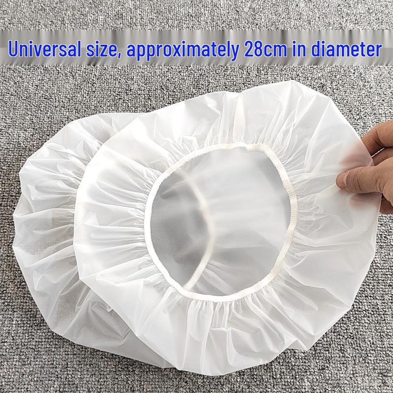 Thickened, Reusable Bath Cap for Women - Waterproof, Dustproof, Oilproof for Home, Hotel, or Guesthouse Shower