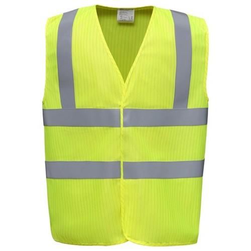 Yoko Unisex Adult Hi-Vis Anti-Static Waistcoat