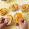 Simulação de Modelo de Cheesecake Meio Cozido Rebote Lento Aperte Fidget Molhado Macio Bolo Aperte Brinquedos Engraçado Macio Brinquedos de Descompressão