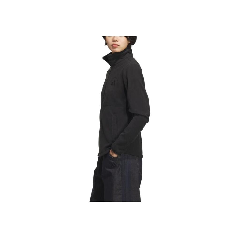 Adidas Sport Casual Striped Hooded Long Sleeve Jacket Women Jacket KB7591
