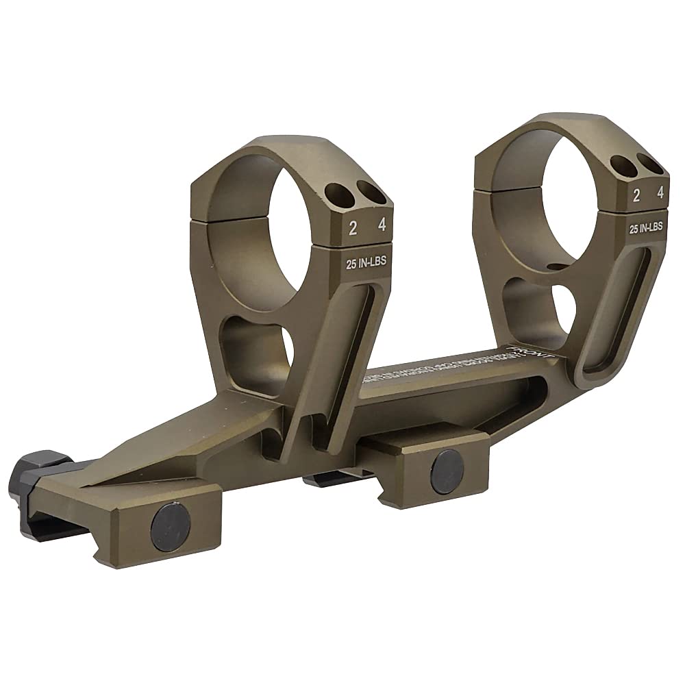 Evolution Gear NIGHTFORCE Ultra Mount 1.93" High Replica 30mm Diameter Scope Mount, Hard Anodized 6068 Aluminum, Dark Earth finish.