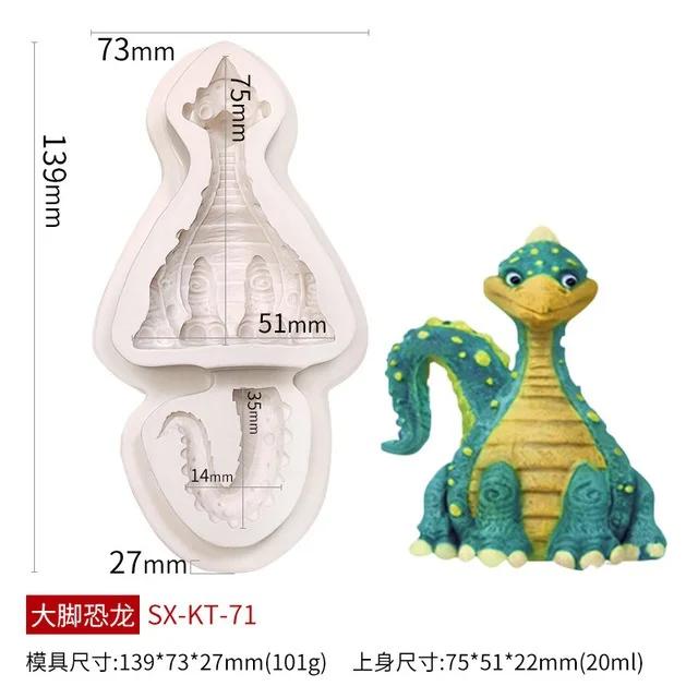 Silikonová forma s kresleným motivem, kreslená zvířátka, čokoládová vložka dort, dekorace, forma, DIY, kreativní pečící forma