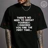 No Need To Repeat Yourself I Ignored You Funny Saying Motorcycle Cotton T-shirt Summer Casual S