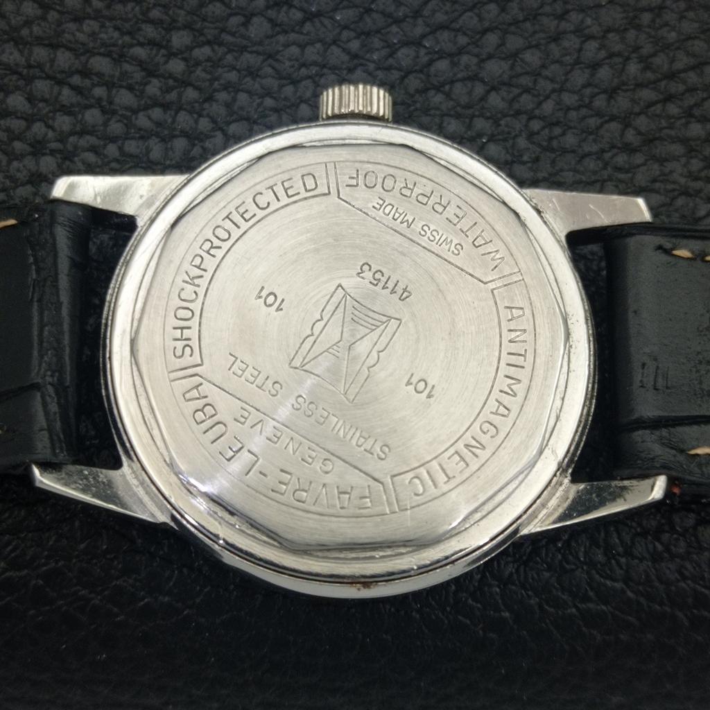 FAVRE LEUBA SEA KING HAND-WINDING 101 SWISS MENS VINTAGE WATCH a703830-1 R213f-a703830