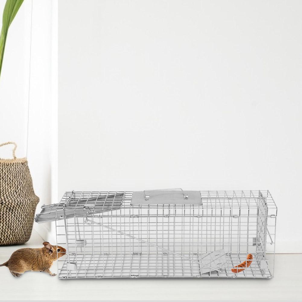 Humane Live Animal Rodent Rat Pest Trap Cage Hare Mice Bird Safe Catch