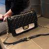 Women's Bag New Diamond Grid Rivet Chain Bag Versatile Single Shoulder Crossbody Small Bag