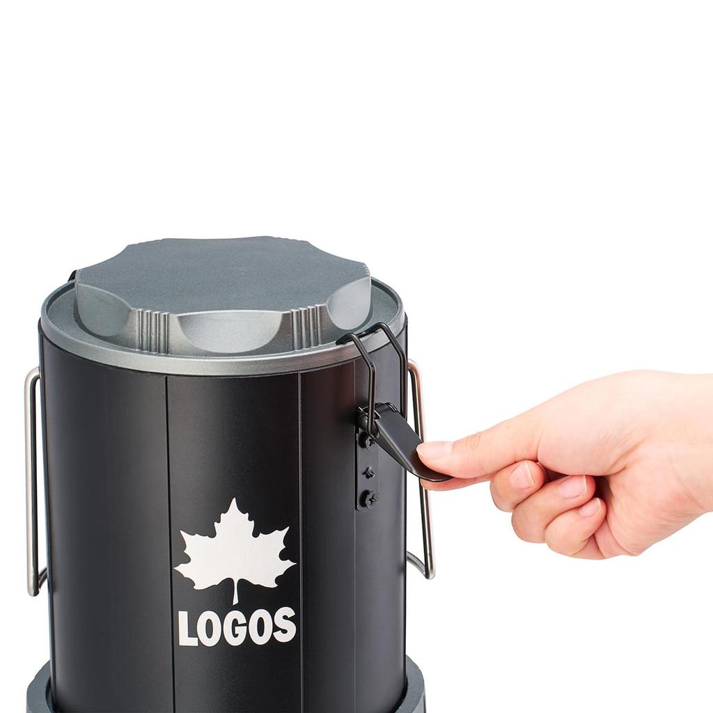 LOGOS Buckle Fire Extinguisher 81063126 Eco-Friendly Reusable Charcoal Fire Extinguisher for Camping and Outdoors