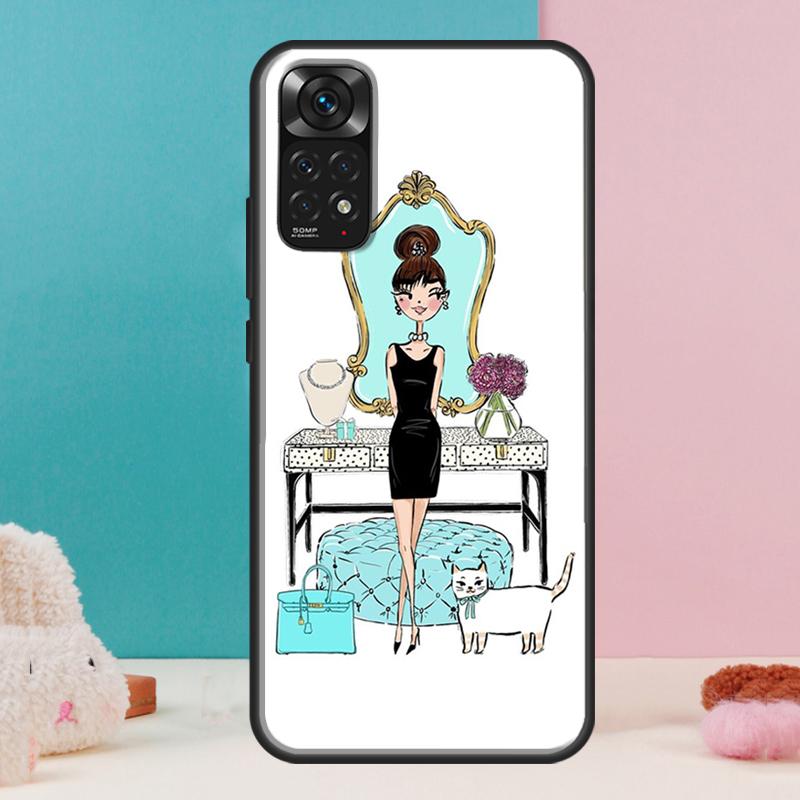 New York Girl Case For Xiaomi Redmi Note 14 13 Pro 12 11 9 10 9S 10S 11S 12S Redmi 14C 13C 10C 12C Cover