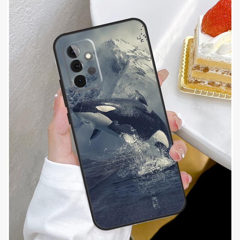 

Чехол Косатка Орка для Samsung Galaxy A55 A35 A15 A14 A34 A54 A73 A53 A33 A23 A13 A12 A32 A52 A51 Samsung A34 5G