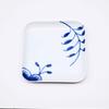 Royal Copenhagen Blue Fluted Mega Plate, Small Square Dish, 10cm, 2381709, 1027457 [Parallel Import]