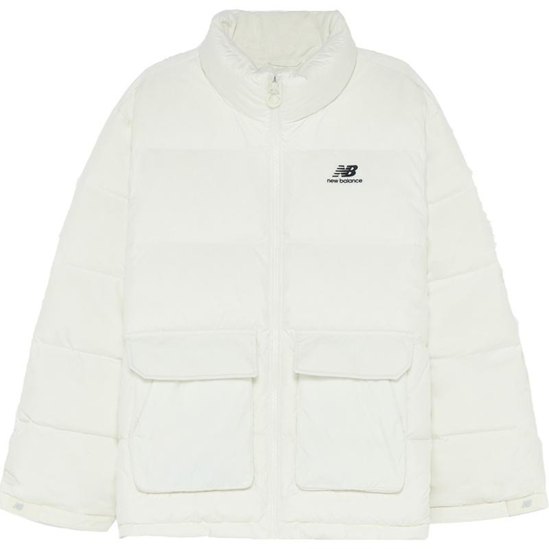 New Balance UNI Active Short Down Jacket Asia Sizing White Unisex 5PC44683-IV XXL