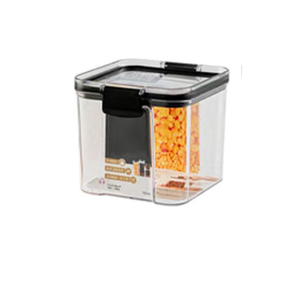 Square Plastic Storage Boxes Plastic Sealed Square Fresh-Keeping Boxes  Spices Storage