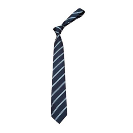 Unisex Tie, Striped Print Necktie, Retro Style Adjustable Length Dress Tie, Versatile Fashionable Accessory for Casual Wear