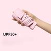 UV Protection Travel Rain Umbrella UPF50 Hand Operated Parasol Folding Pocket Umbrella  Women