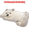 Decorative Carpet Dog Shaped Rug Special-shaped Entryway Mat Animal Floor Mat  Bedroom Decor
